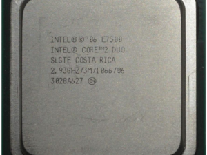 CPU INTEL CORE 2 DUO E7500 2.93Ghz 2C 3MB LGA775 SLB9Z