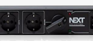 NEXT UPS Systems HotSwap MBS-Rack PDU, BYPASS SWITH, 1U, 16A, 230V, (4)C13 & (1)C19 & (2)C20 /w Rmnts 88003