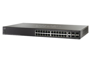 SWITCH CISCO SG500-28MPP-K9 24-Ports Gigabit (2) 1G SFP POE+ w/ Rkmnts SG500-28MPP-K9