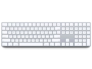 Apple A1843 Magic Keyboard Wired/Wireless White/Silver English UK /w Numeric Keypad A1843