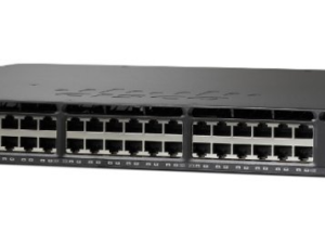 SWITCH CISCO Catalyst 3650 48-Ports Gigabit (4) 1G SFP POE+ /w 1xPSU (PWR-C2-640WAC) w/ Rkmnts WS-C3650-48PS-S