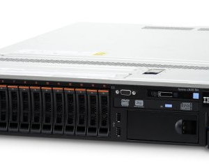 Lenovo X3650 M4 (8xSFF) 2 x Xeon E5-2620 (6-Cores)/32GB/DVD/2x550W/No Rails