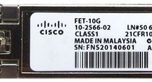 CISCO 10G 10GBASE SFP FABRIC EXTENDER TRANSCEIVERFET-10G