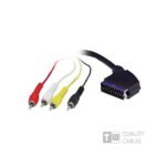 SCART to 4RCA 1.5m - Ccs
