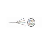 UTP CAT-5 305m Chrome Μονόκλωνο  Pull Out Box Well UTP5E-CCA-305-CHR
