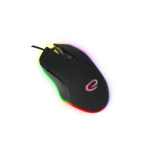 Nemesis RGB Ποντίκι Gaming ενσύρματο USB-C μαύρο 6 Keys 2400dpi EGM302