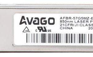 AVAGO 32GB 850nm MMO FC SFP+ OPTICAL TRANSCEIVER MODULEAFBR-57G5MZ-ELX
