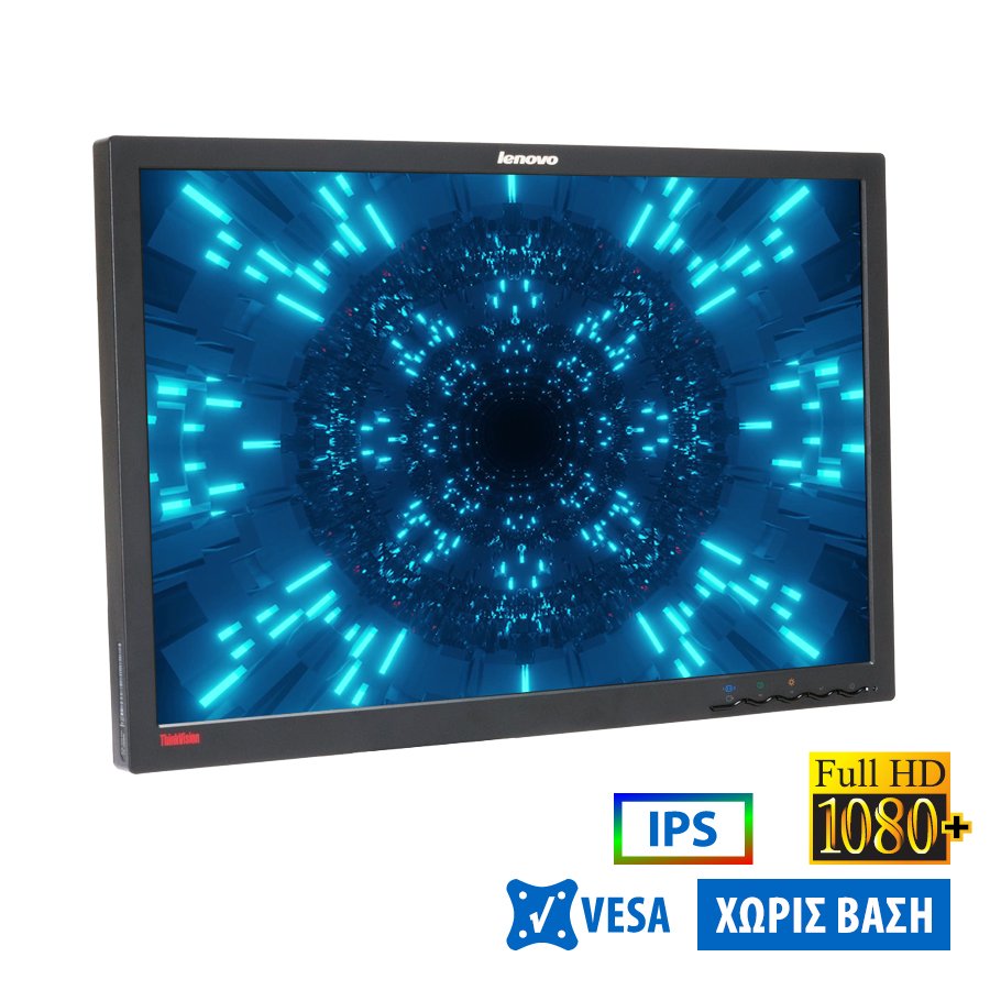 Used Monitor LT2452pwc IPS LED/Lenovo/24``FHD/1920x1200/Wide/Black/No Stand/D-SUB & DVI-D & DP & USB Used Monitor LT2452pwc IPS LED/Lenovo/24``FHD/1920x1200/Wide/Black/No Stand/D-SUB & DVI-D & DP & USB