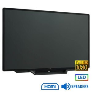 Used Signage Display Touchscreen PN-80TC3 LED/Sharp/80"FHD/1920x1080 FHD/Wide/Black/w/Speakers & PEN
