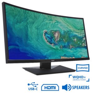 Used (A-) Monitor Acer CZ380CQK Curved/Acer/38"UW-QHD/3840x1600/Black/w/Speakers/Grade A-/DP & HDMI