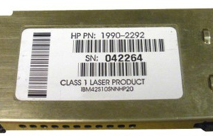 EXTREMET NETWORKS COMPATIBLE IBM 1000BASE LX MULTIMODEE GBIC MODULE21H9831,  4050-0005, 23L3314